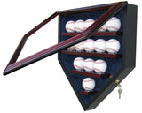 14 Baseball Homeplate Shaped Display Case