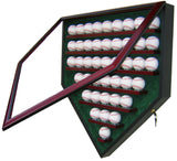 43 Baseball Homeplate Shaped Display Case