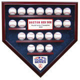 19 Baseball Boston Red Sox 2018 World Series Homeplate Shaped Display Case