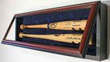 2 Baseball Bat Display Case