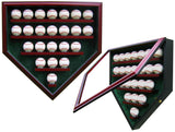 23 Baseball Homeplate Shaped Display Case