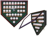 500 Home Run Club Baseball Homeplate Shaped Display Case