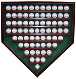 69 Baseball Homeplate Shaped Display Case
