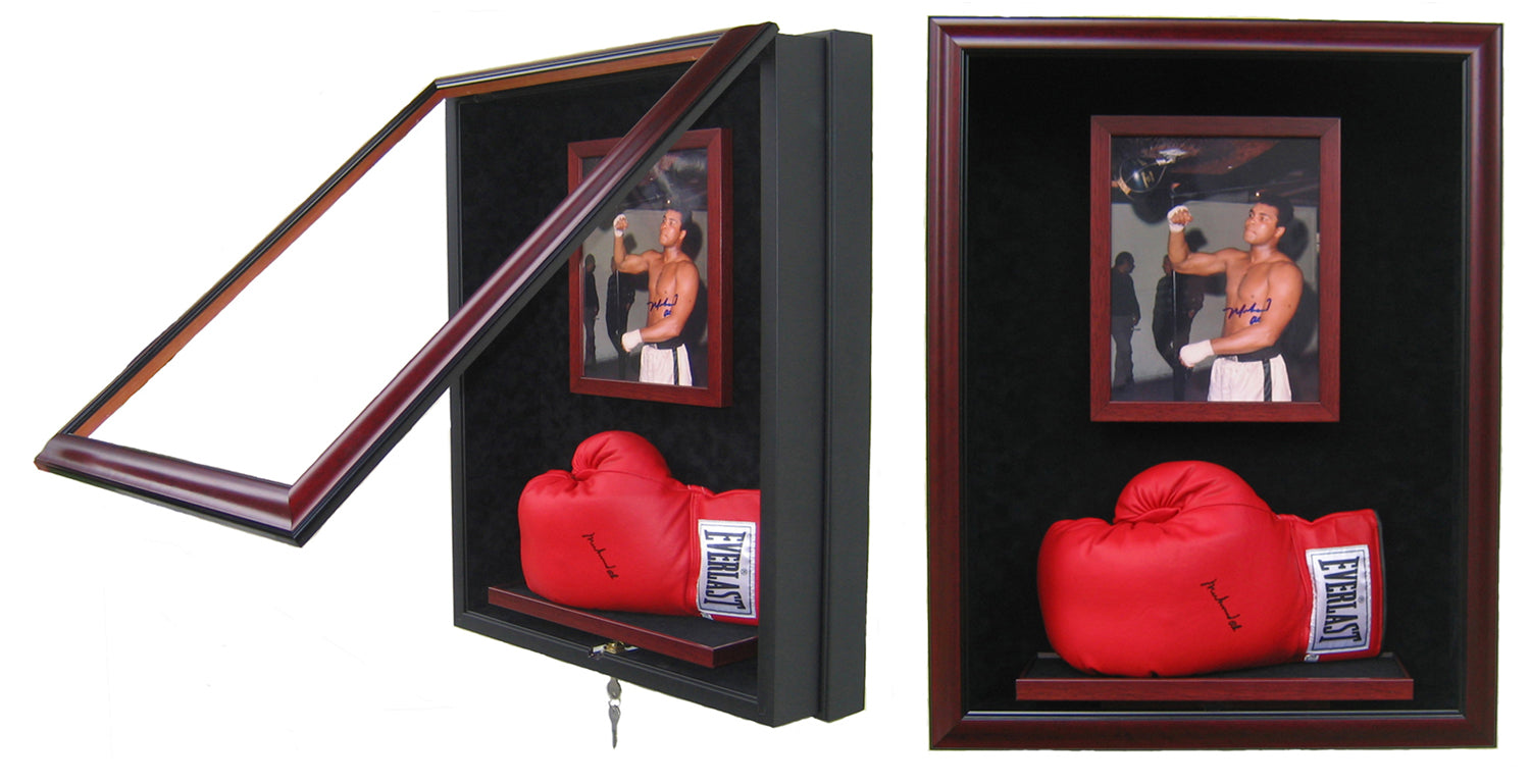 How To Frame Boxing Gloves
