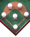18 Baseball Boston Red Sox 2018 World Series Homeplate Shaped Display Case